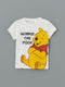 Crew Neck Winnie the Pooh Printed Baby Boy Pajama Set